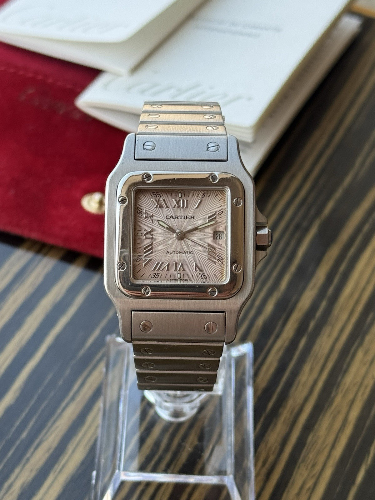 Cartier Santos Galbée Midsize Automatic Steel Ref. 2319