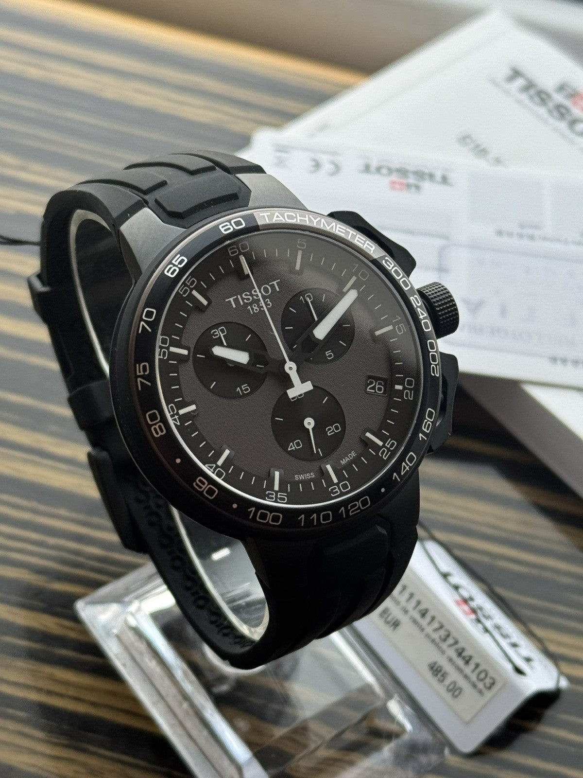 Tissot T-Race Cycling Chronograph Brand New / Full Set black