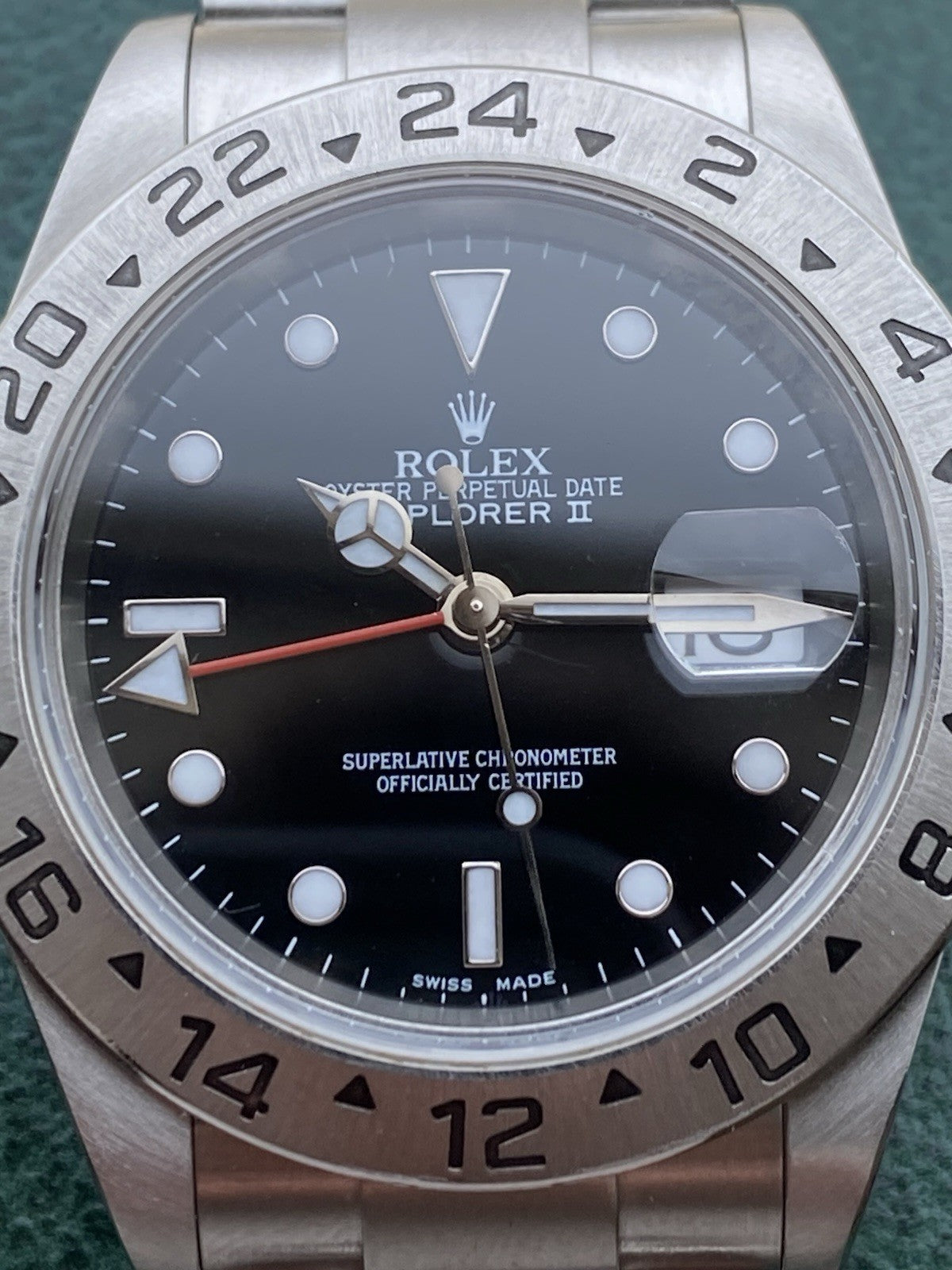 Rolex Explorer II Automatic Full Set 40mm Ref: 16570