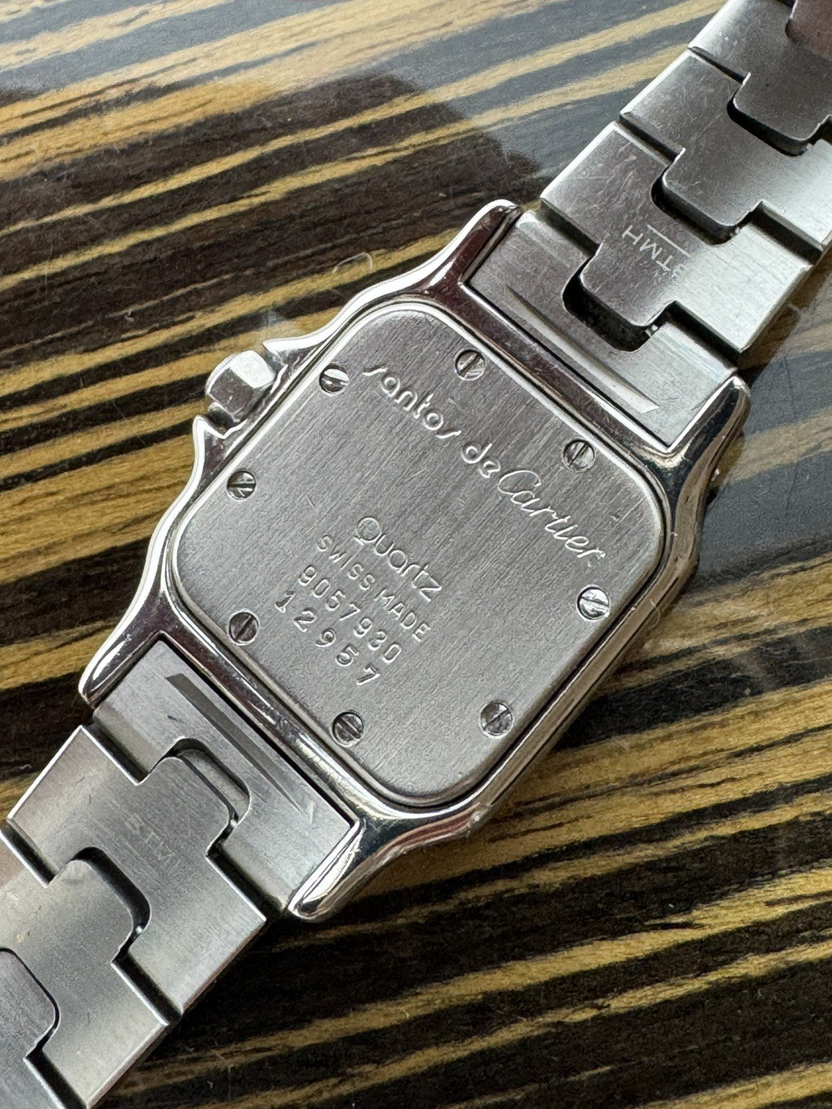 Vintage Cartier Santos Galbée Quartz ladies watch 