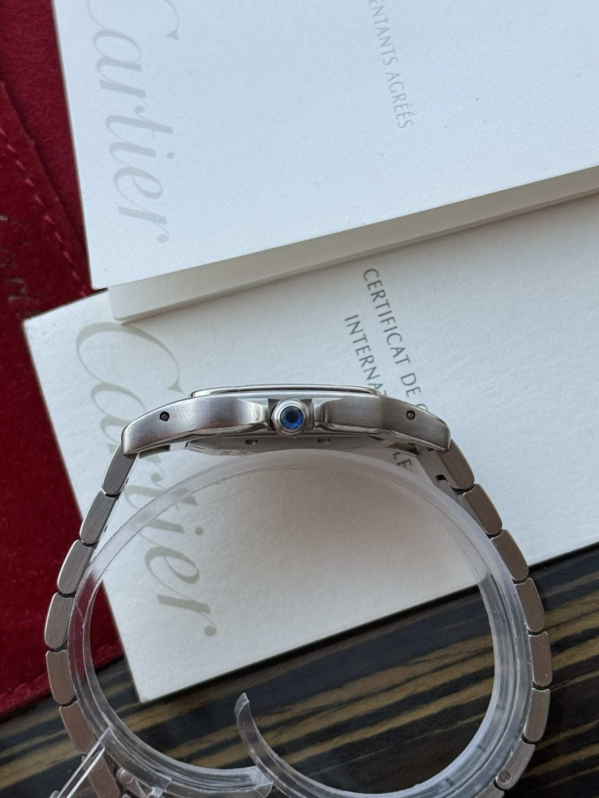 Cartier Santos Galbée Midsize Automatic Steel Ref. 2319