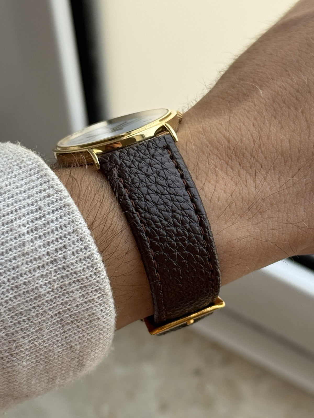 18kt Gold Omega Seamaster Quartz Watch