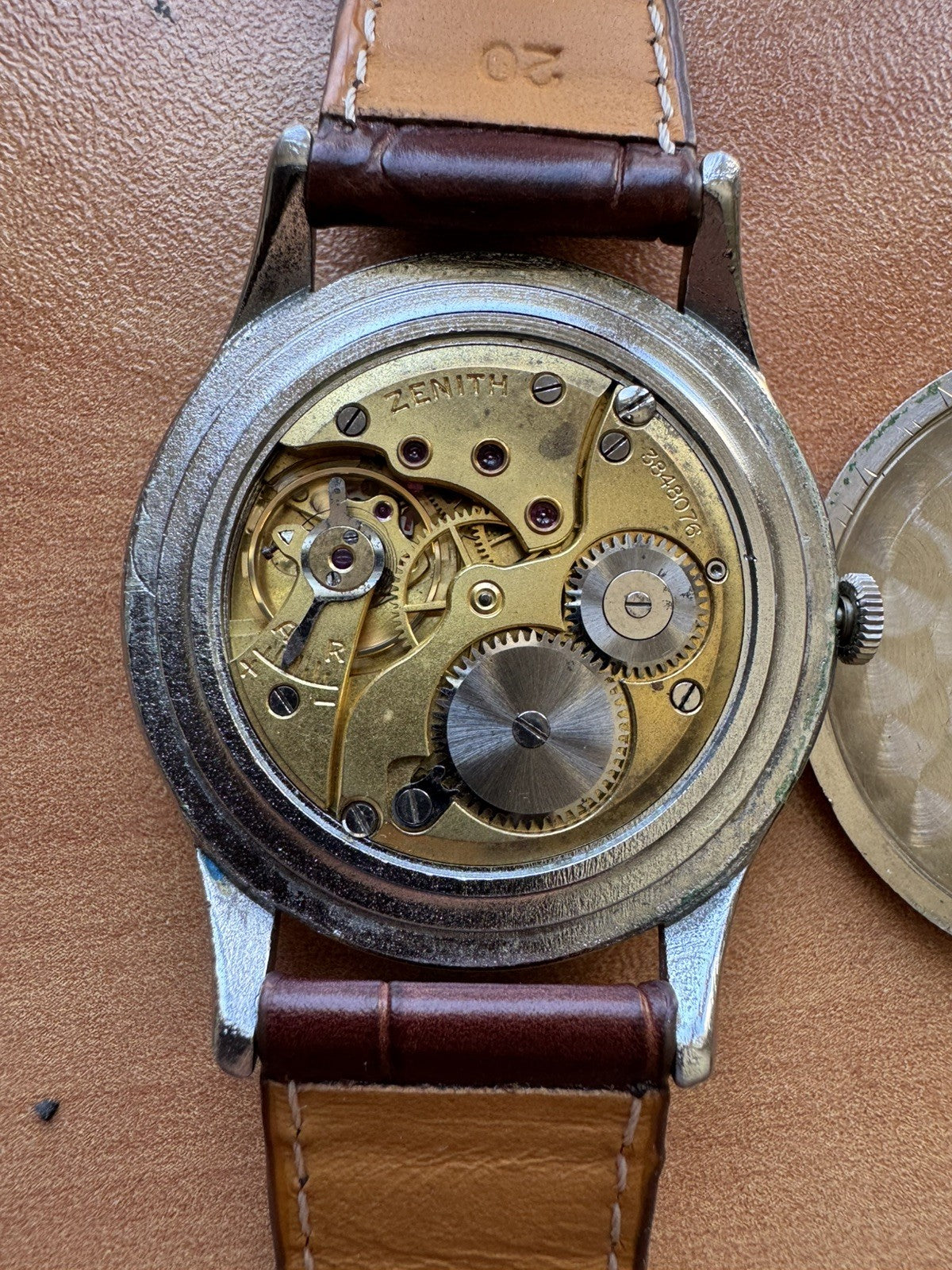 Vintage Zenith Jumbo Mechanical Watch 38mm