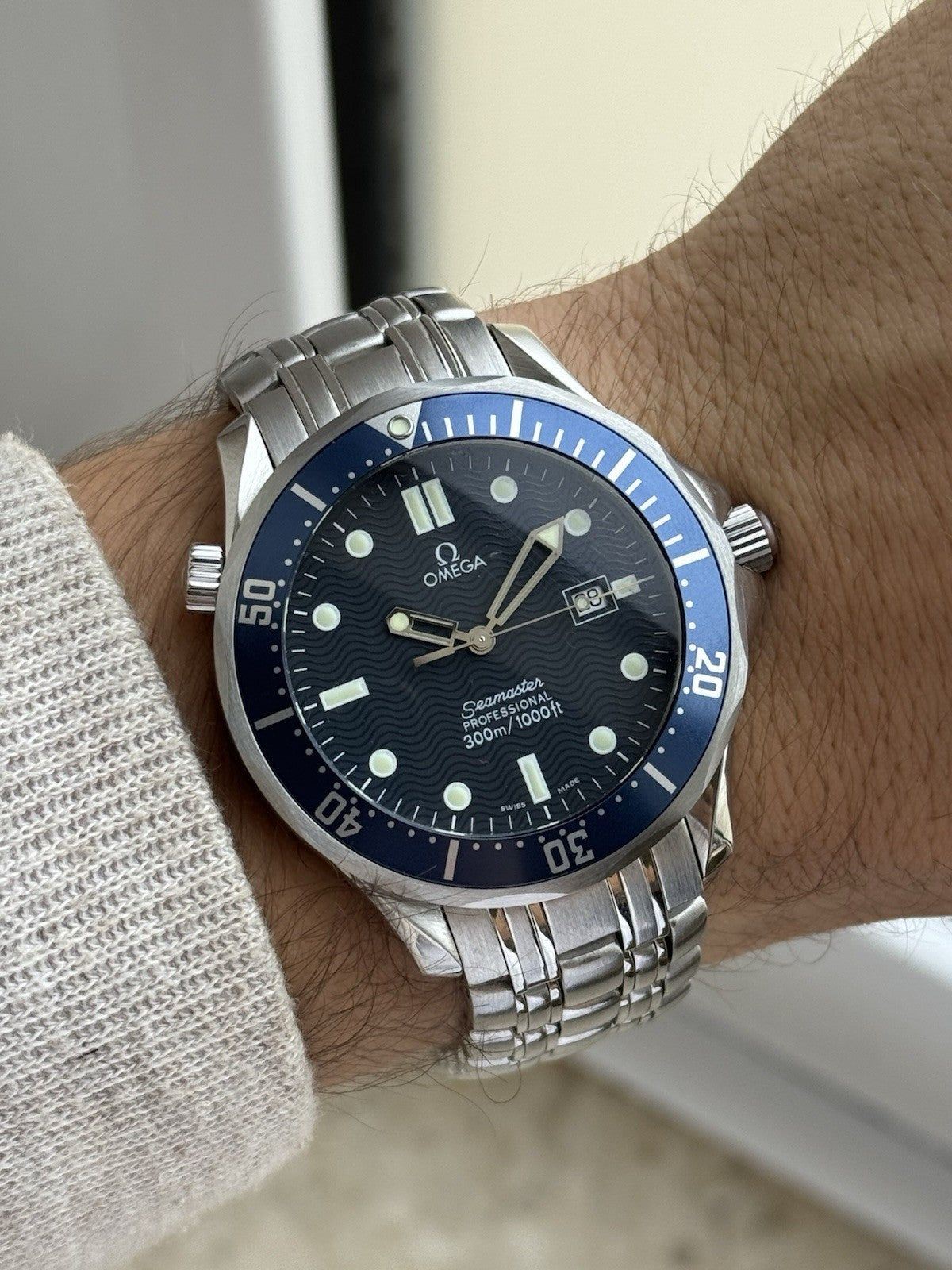 Omega Seamaster  James Bond 41mm Quartz Watch