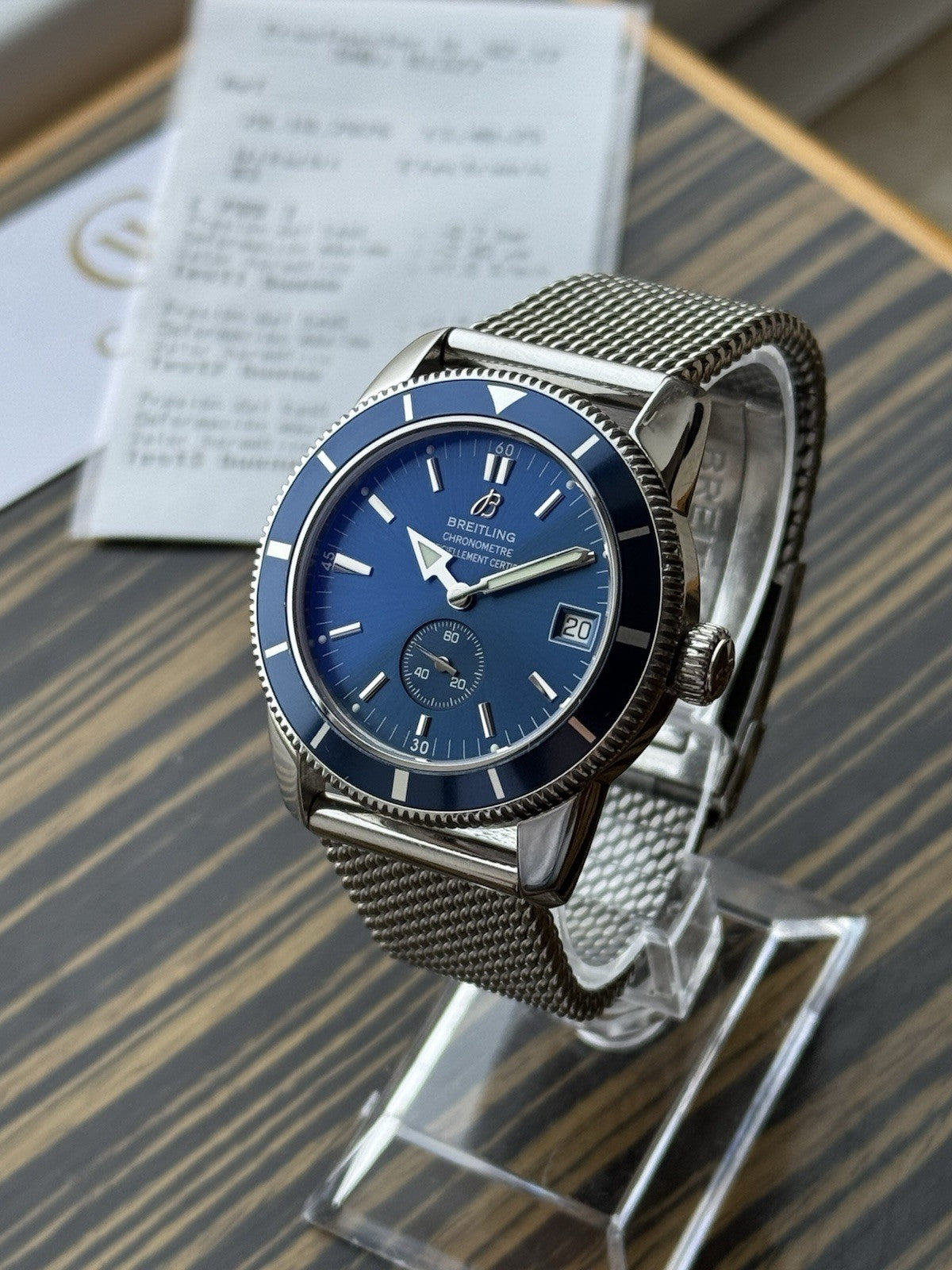 Breitling Superocean Heritage Chronomètre – Ref. A37320 Blue