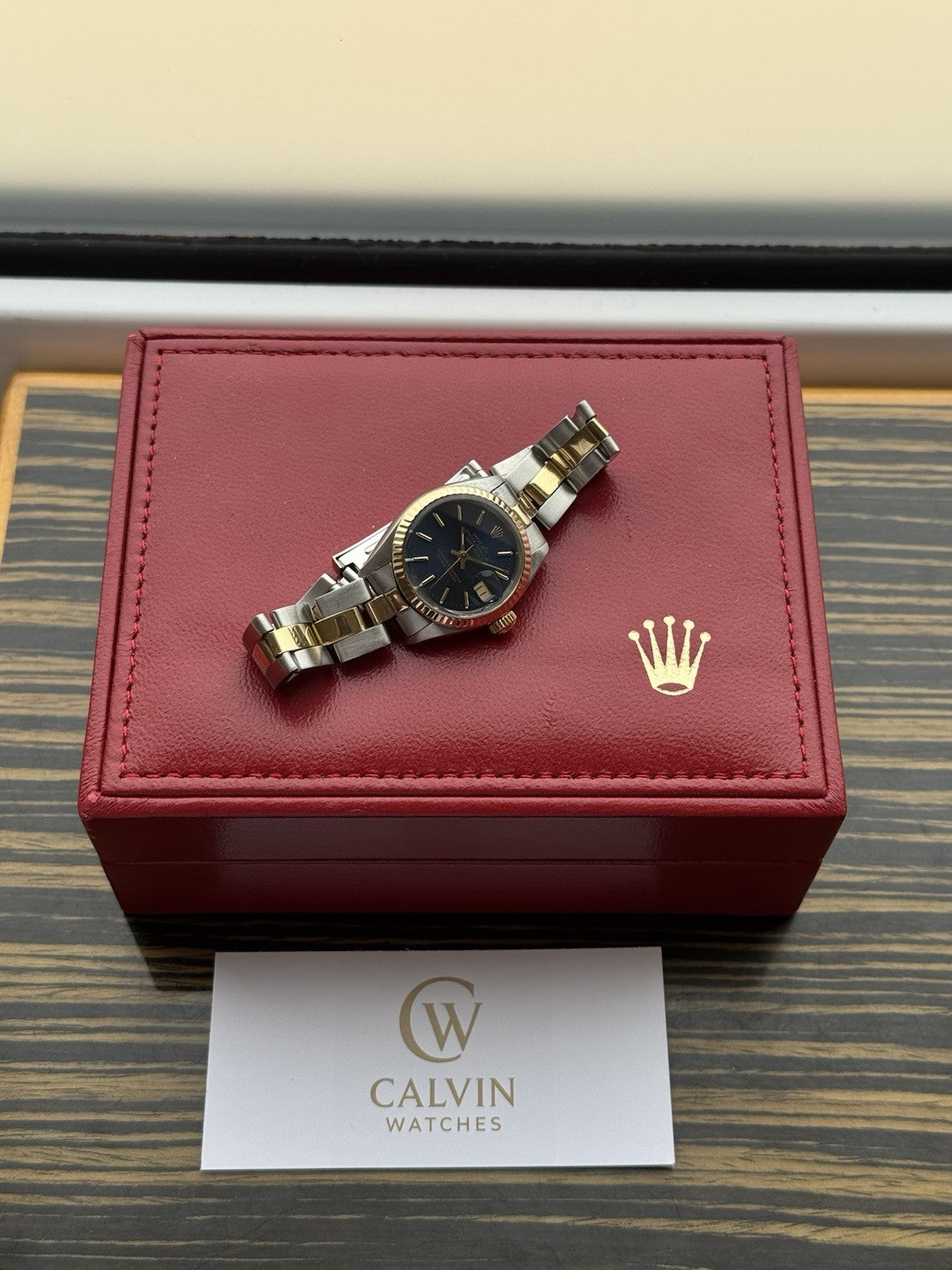 Rolex Lady-Date Ref. 6917 two tone automatic With Box