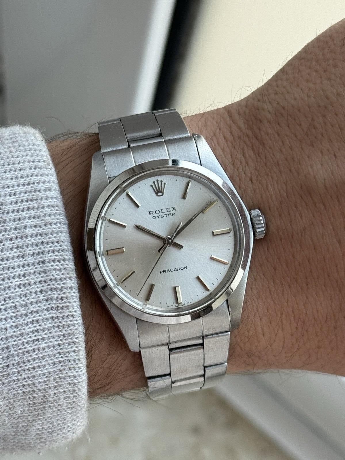 Rolex Oyster Precision 34mm Mechanical Vintage Watch Ref 6426