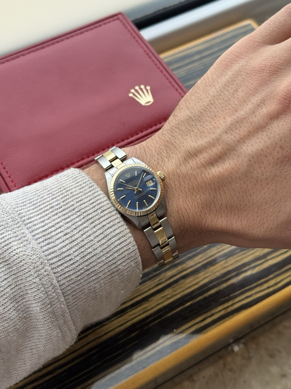 Rolex Lady-Date Ref. 6917 two tone automatic With Box