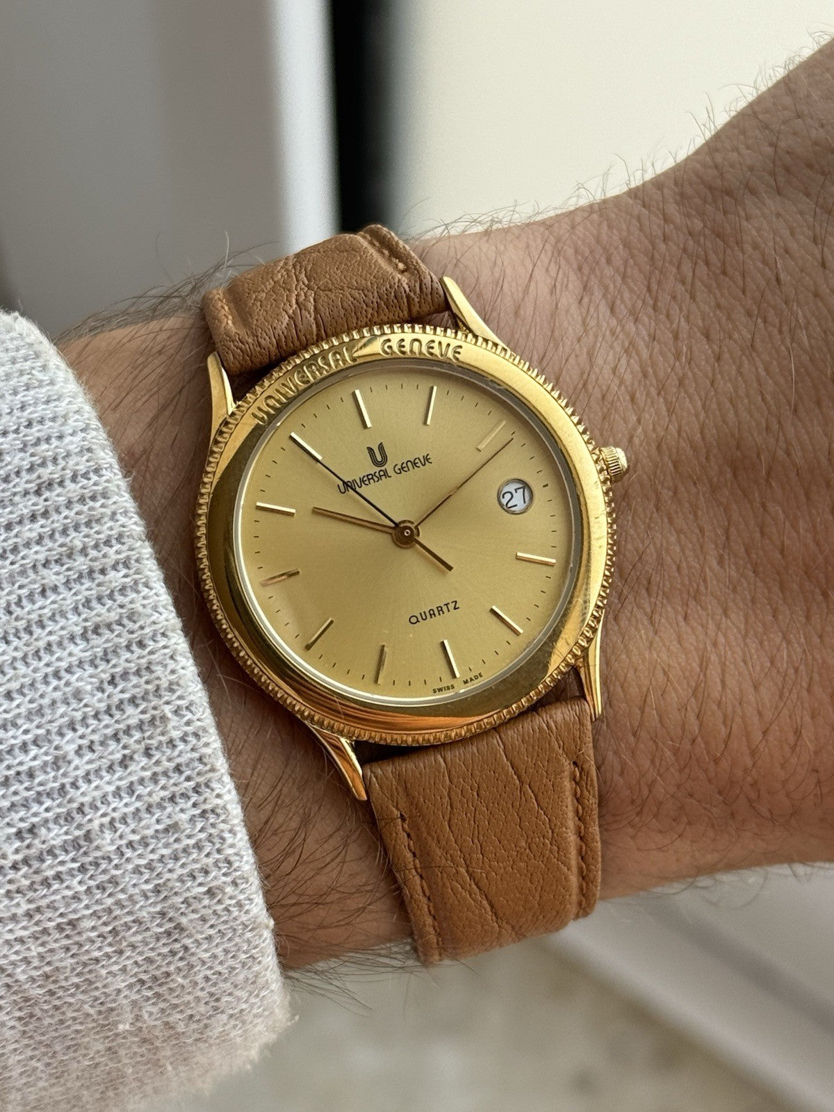 Universal Geneve Classic 33mm Quartz Watch