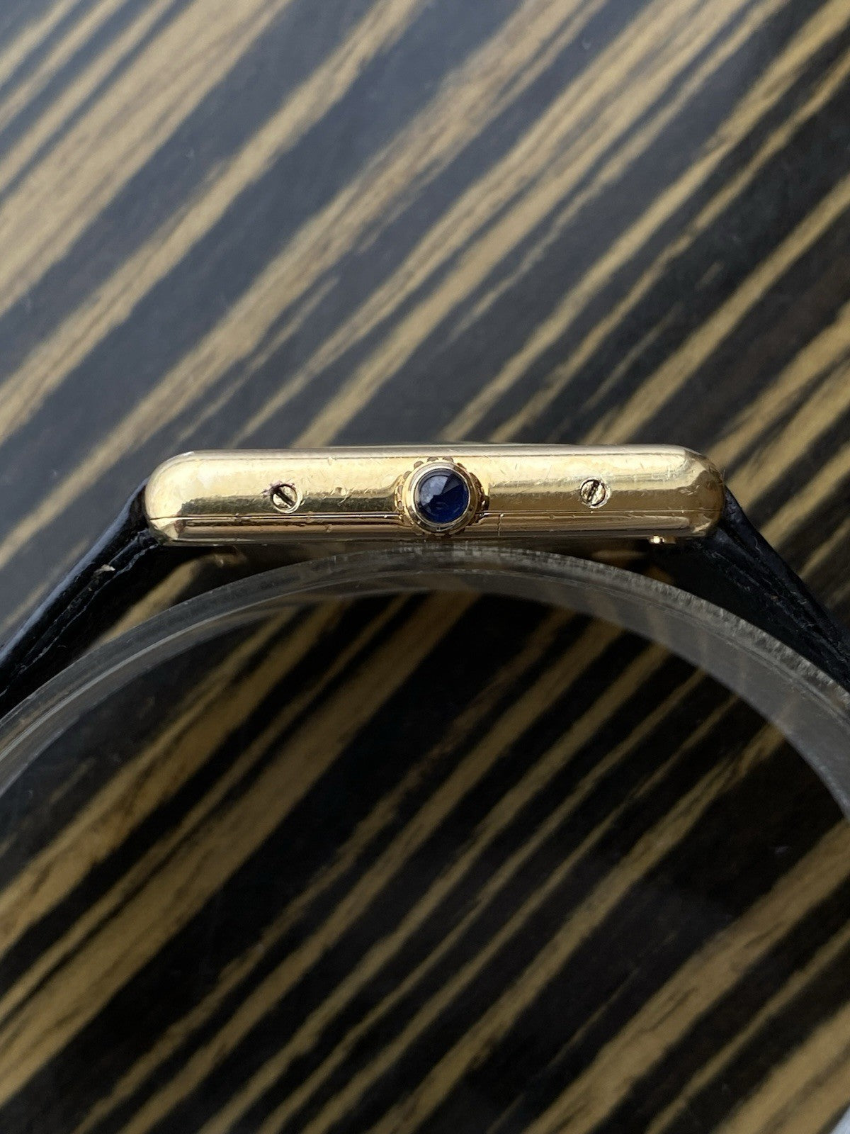 Must de Cartier Tank Vermeil Quartz Watch