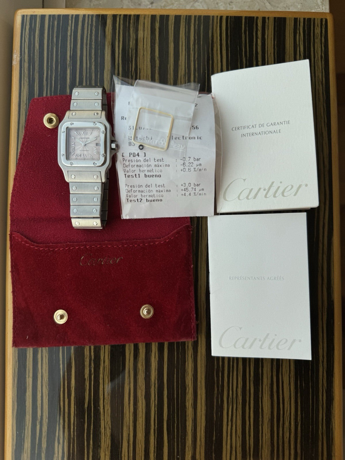 Cartier Santos Galbée Midsize Automatic Steel Ref. 2319