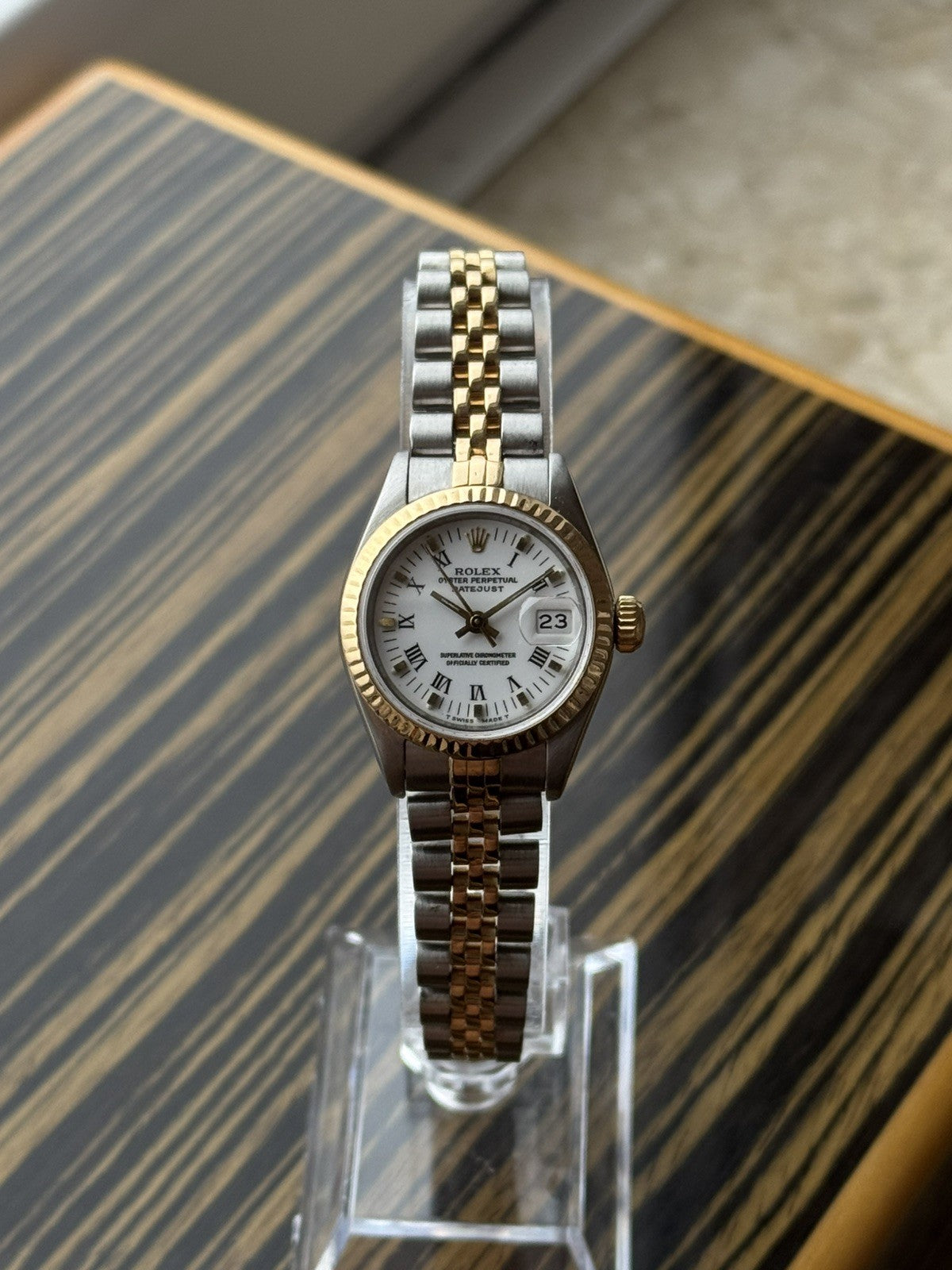 Rolex Lady-Datejust Ref. 69173 two tone automatic