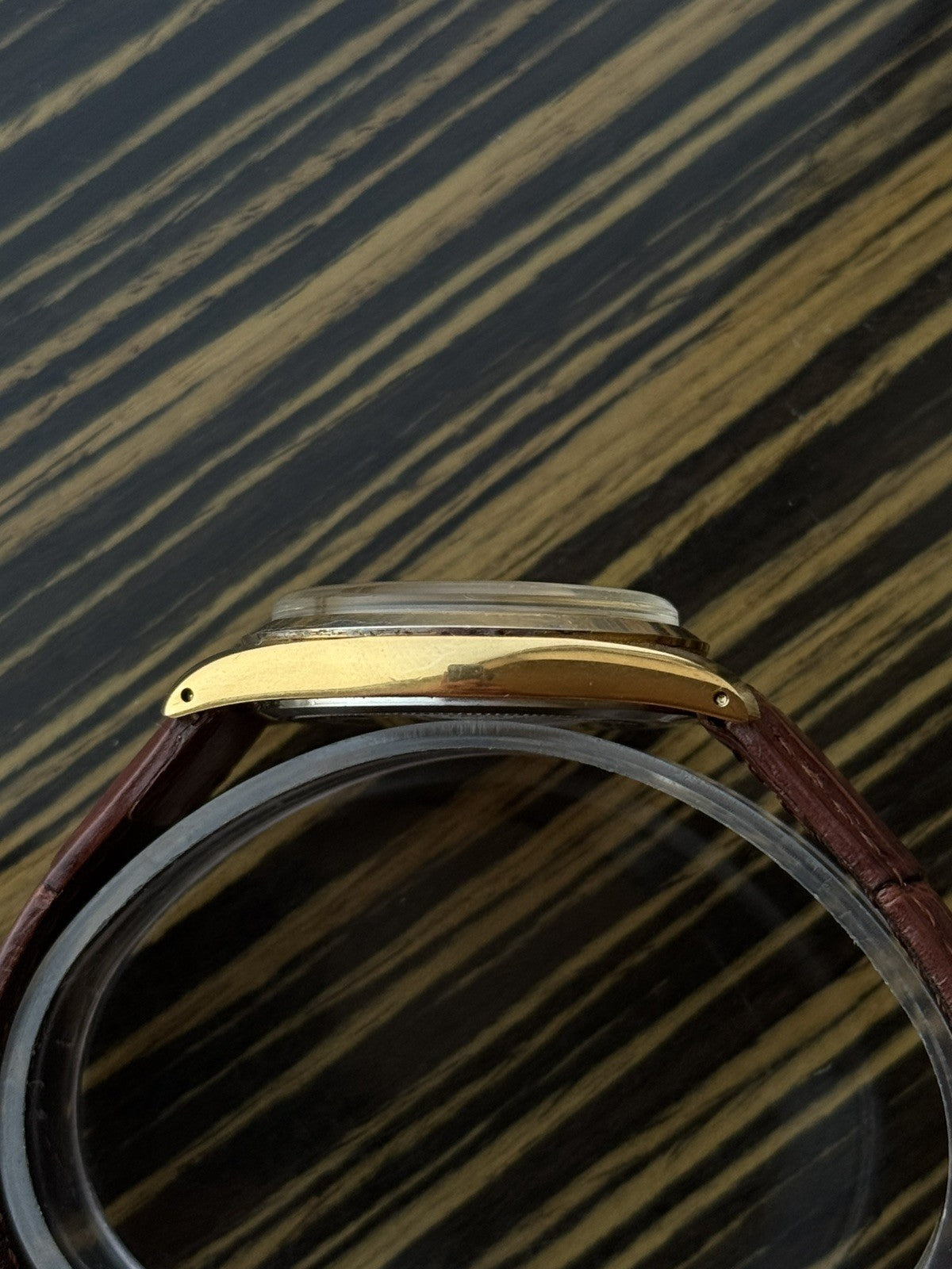 Tudor OysterDate gold plated 34mm manual wind ref 7992