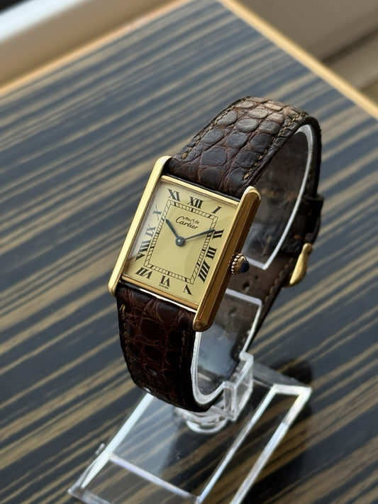 Must de Cartier Tank Quartz Ref 590005