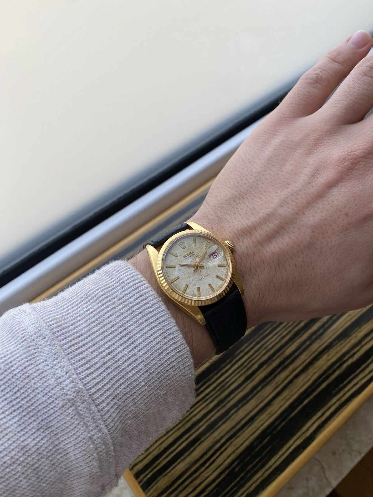 Rolex OysterDate Precision Vintage Watch Ref 6694