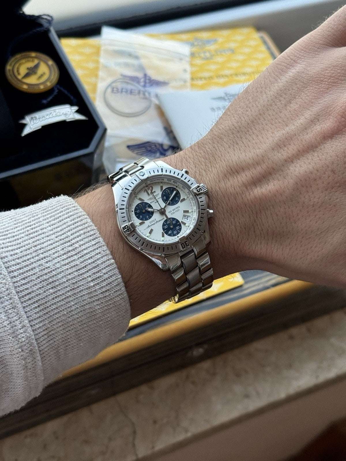 Breitling Colt Chronograph quartz 38mm – Ref. A53350