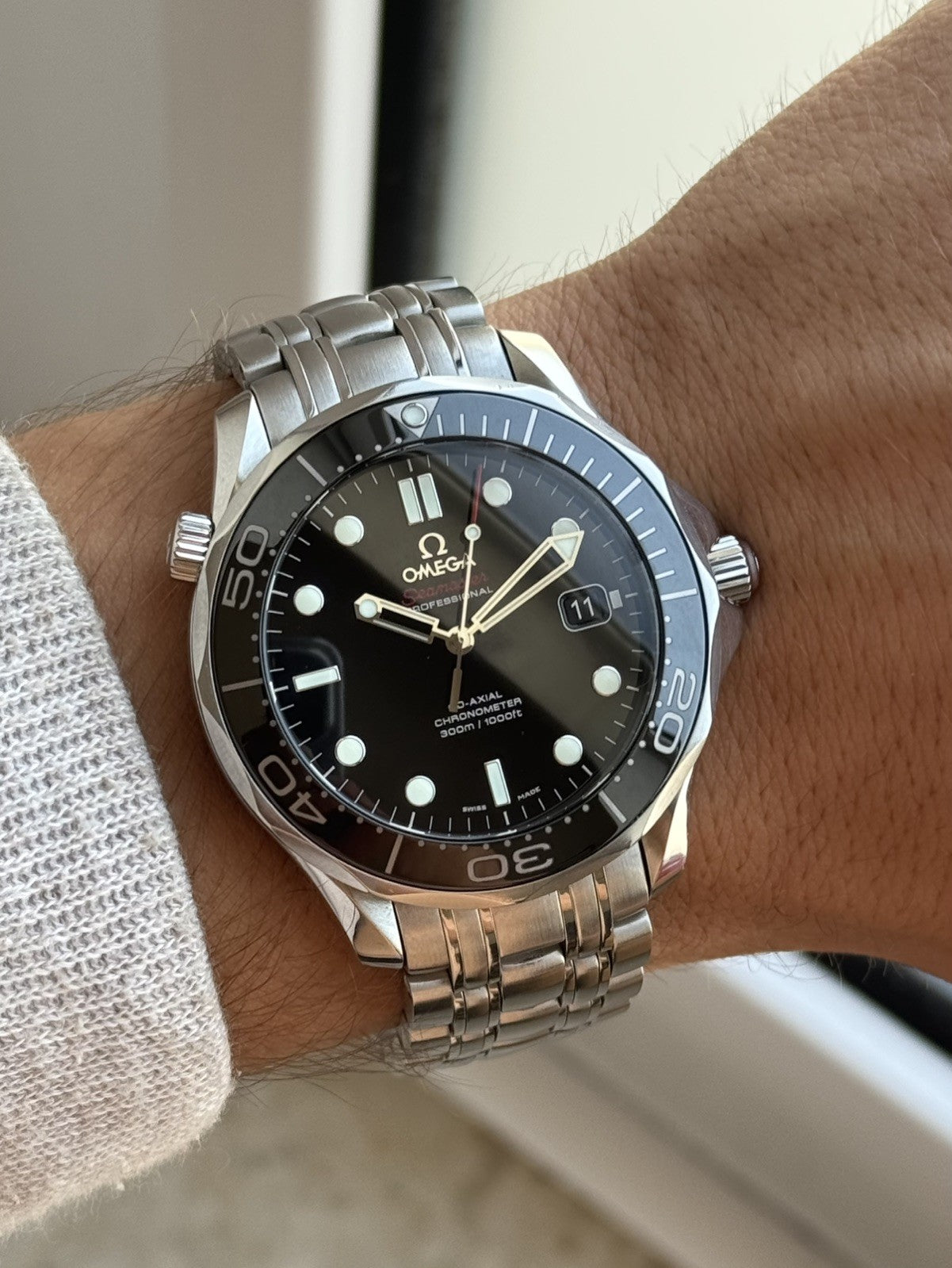 Omega Seamaster Professional  Co-Axial full set James Bond 41mm 