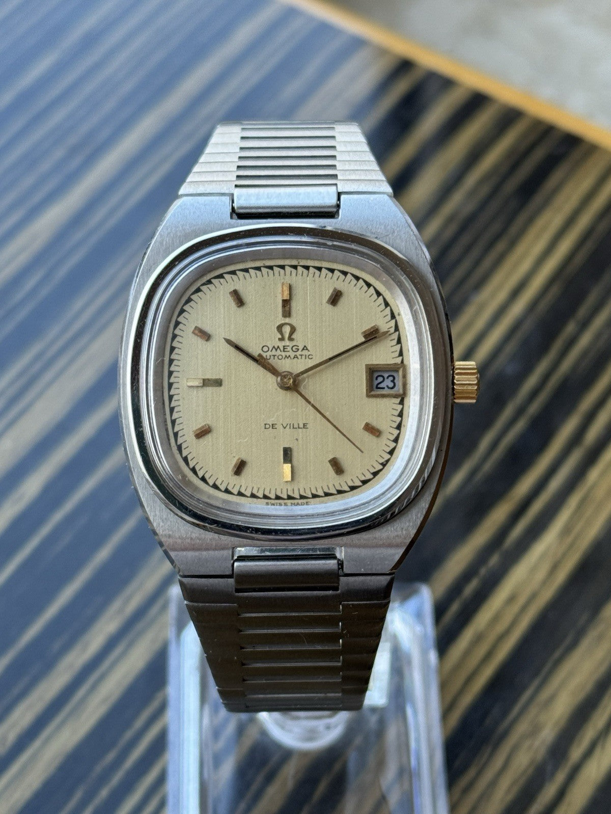 Omega Seamaster De Ville Day Automatic Vintage Watch For Men