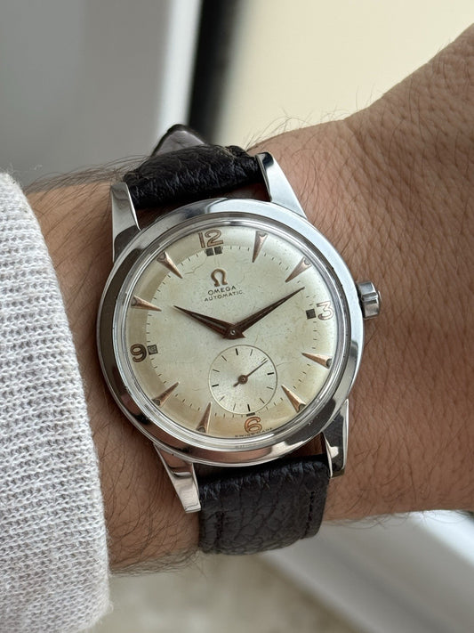 Omega Bumper Jumbo Automatic Vintage Watch From 1950 Ref. 2493-6