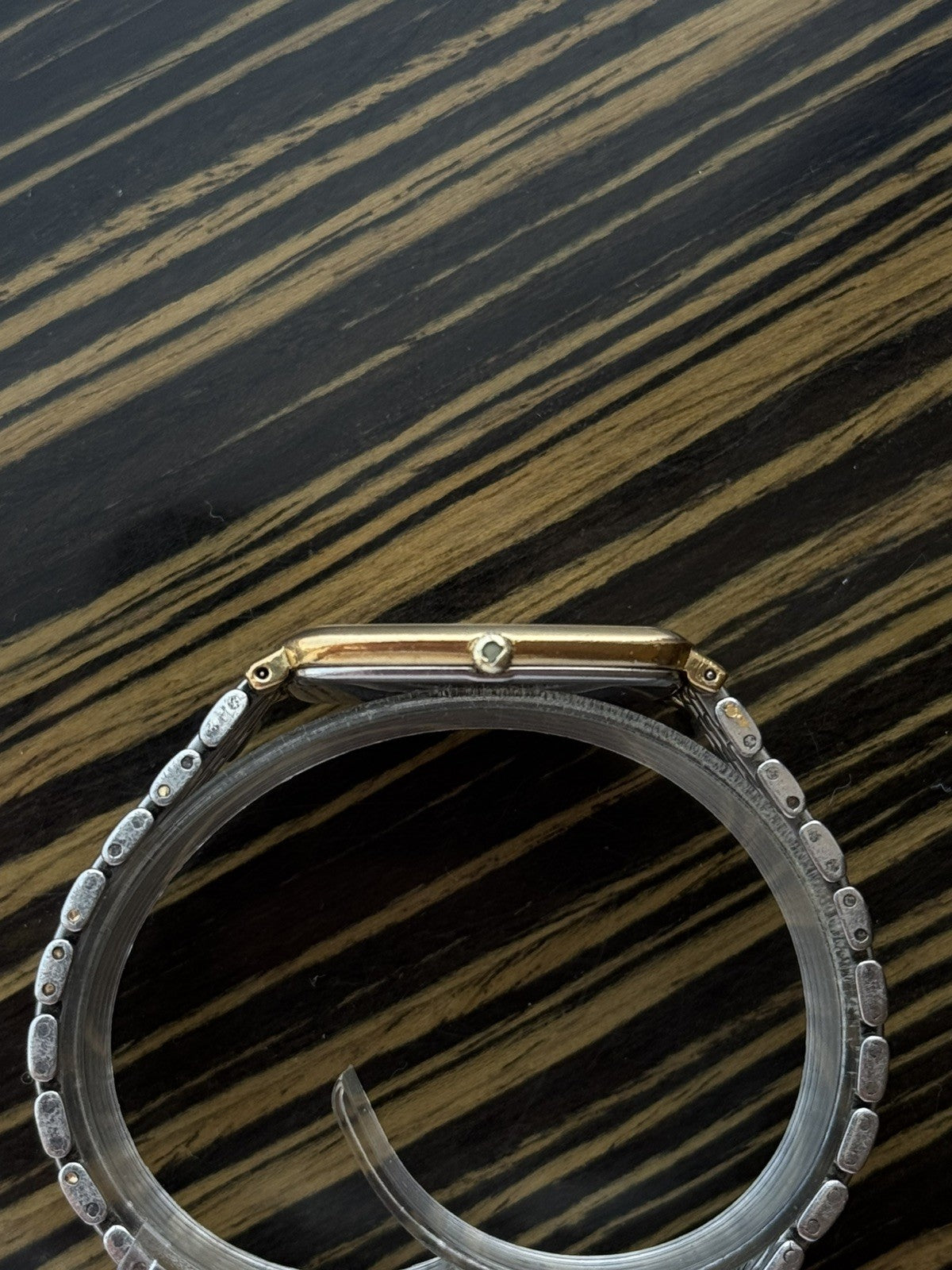 Vintage Omega De Ville Tank Quartz Watch