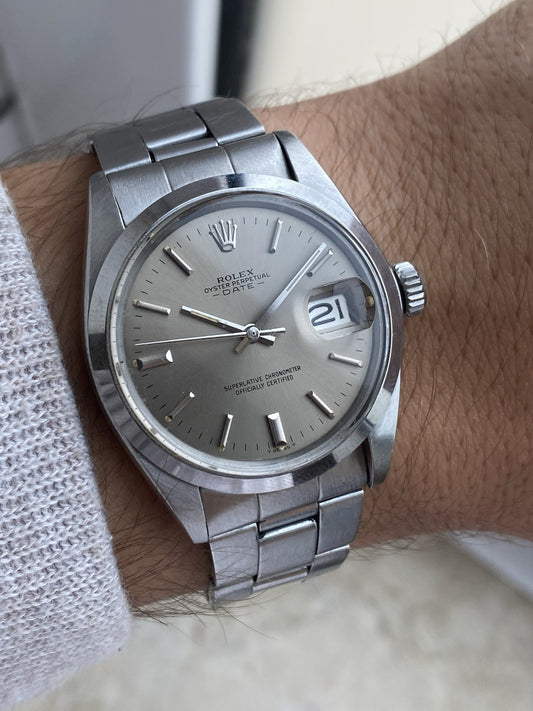 Rolex Date Automatic Vintage Watch Ref 1500