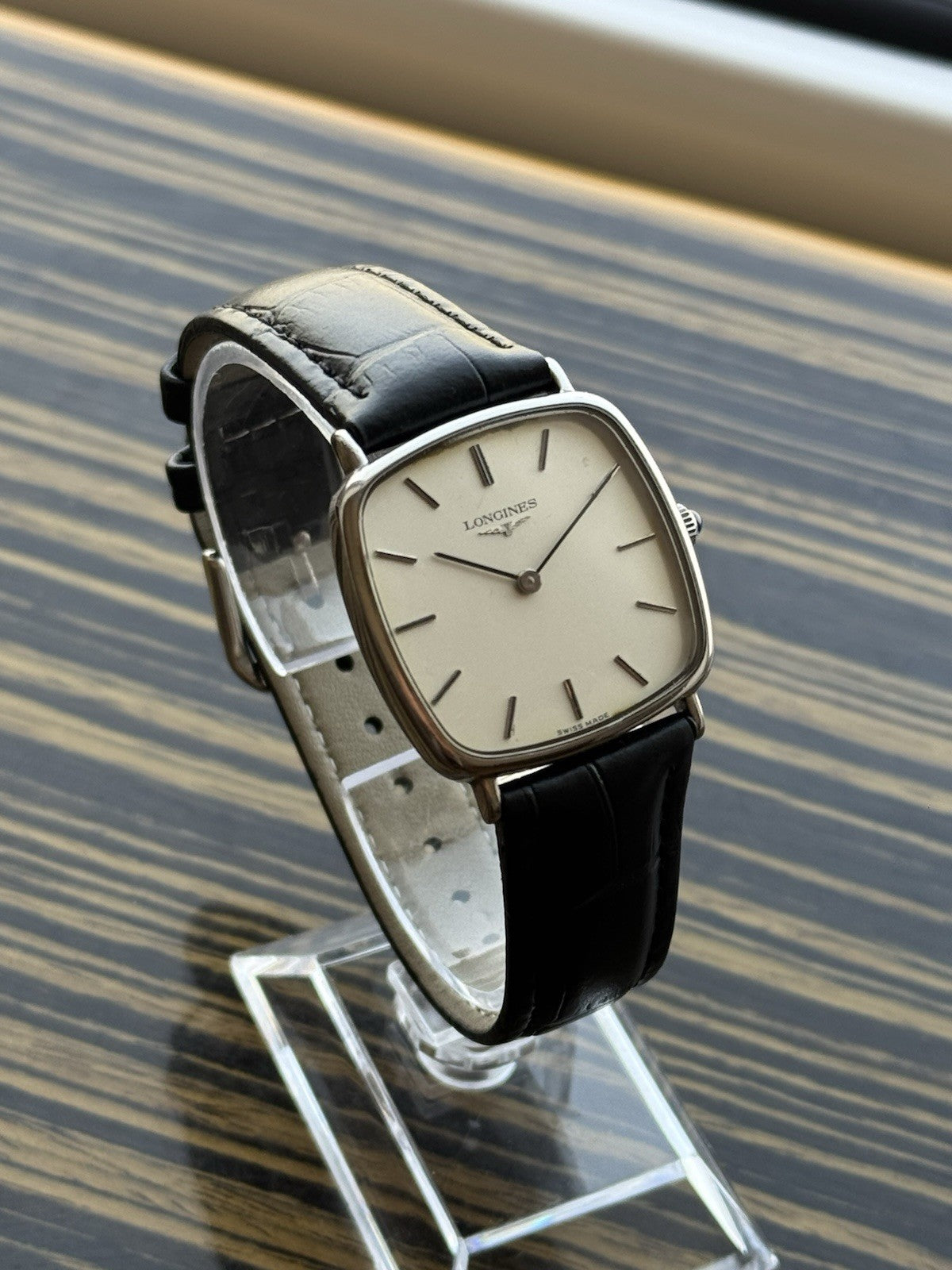 Longines Vintage TV Manual Wind watch Stainless Steel