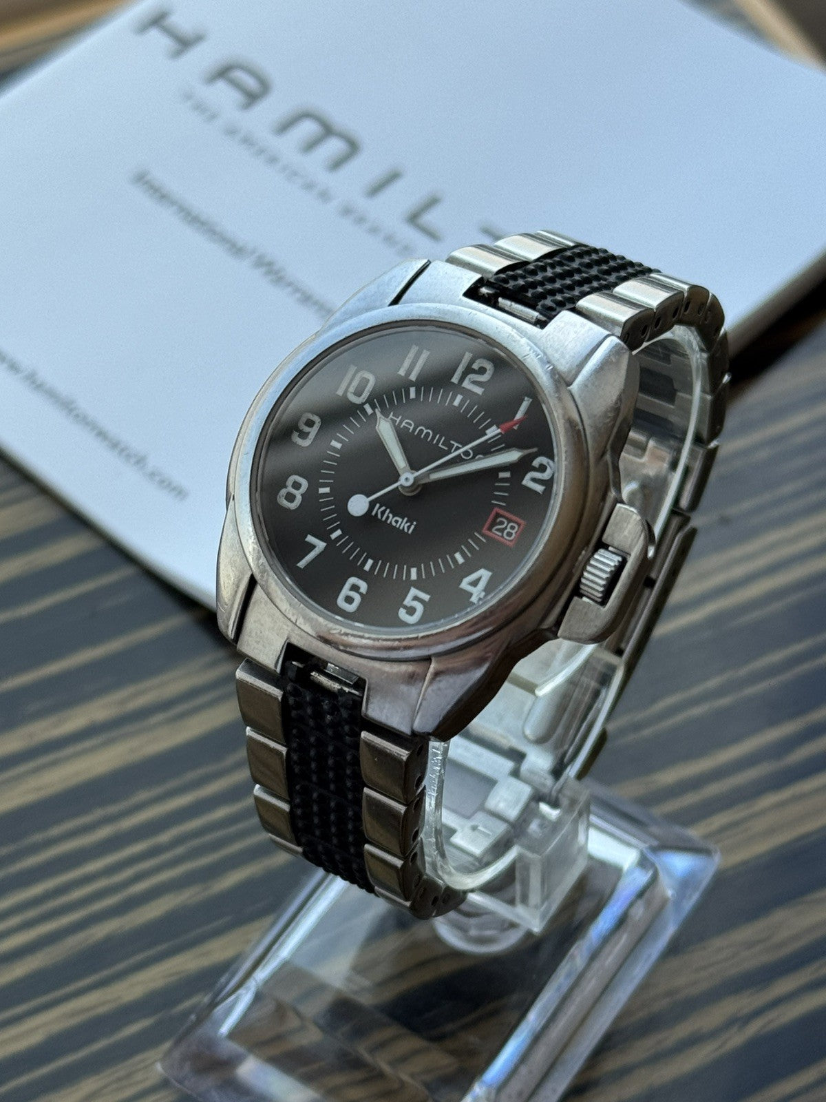 Hamilton Khaki Quartz watch for men 34mm