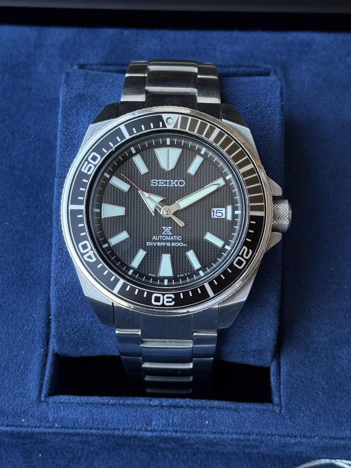Seiko Prospex Diver Samurai 44mm Full set – Ref. SRPB51K1