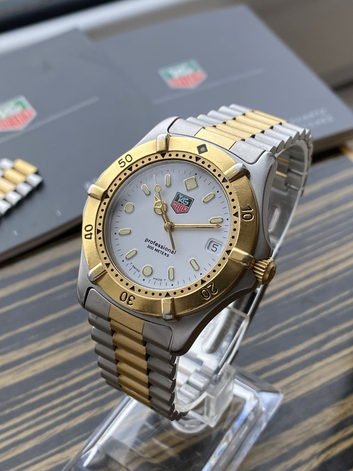 TAG Heuer 2000 Professional – Swiss vintage Diver Watch - Full Set