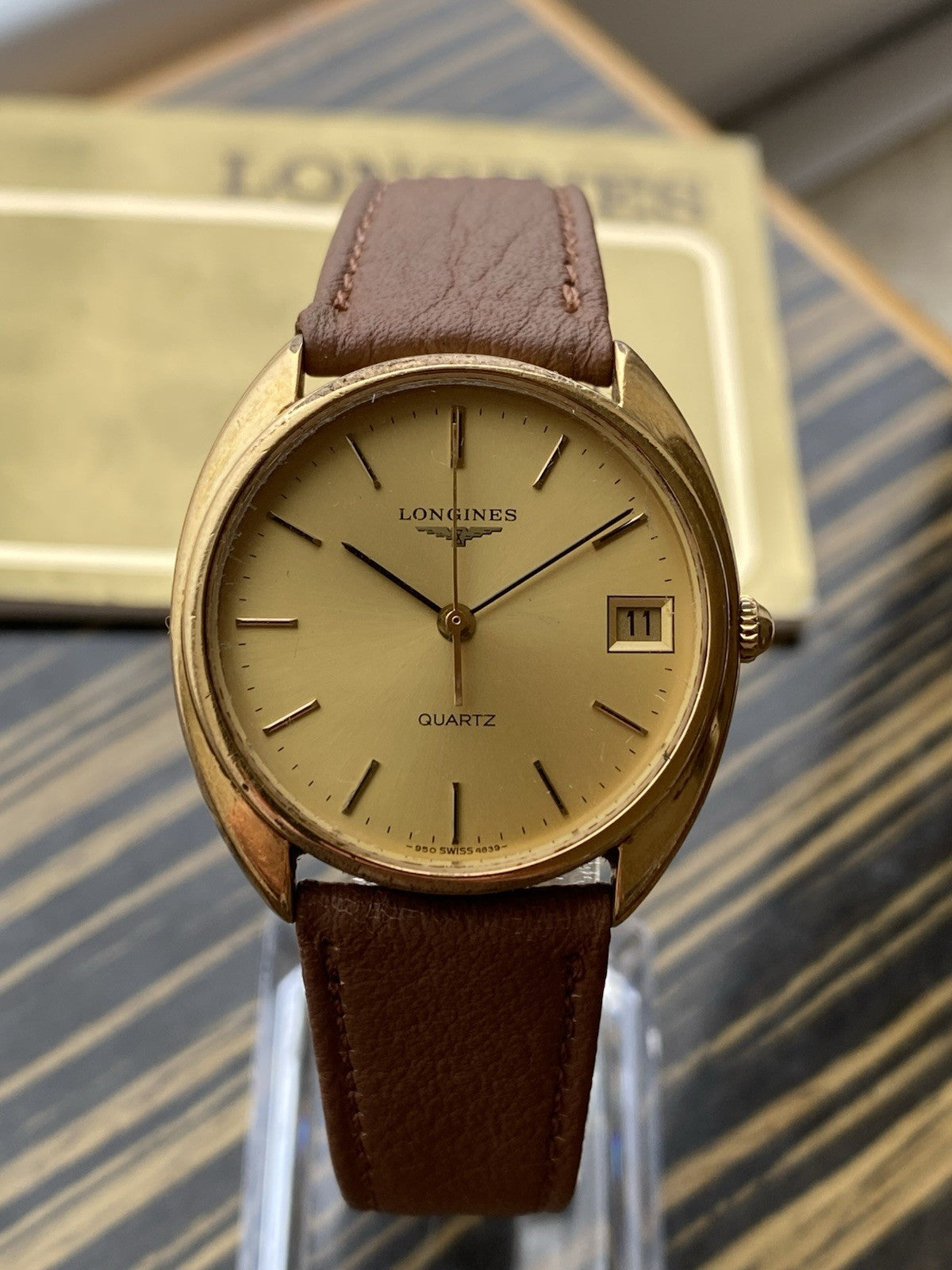 Longines Présence 33mm Quartz Watch With Papers