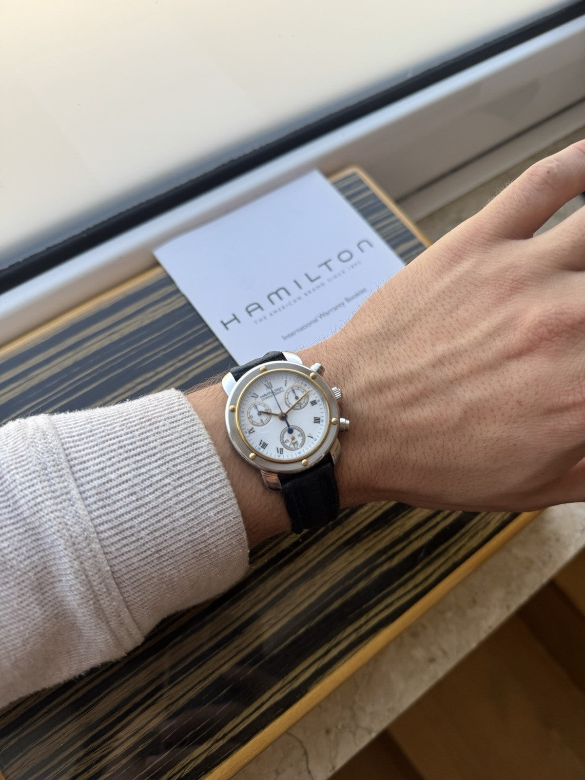 Hamilton Quartz Chronograph 36mm Super Rare