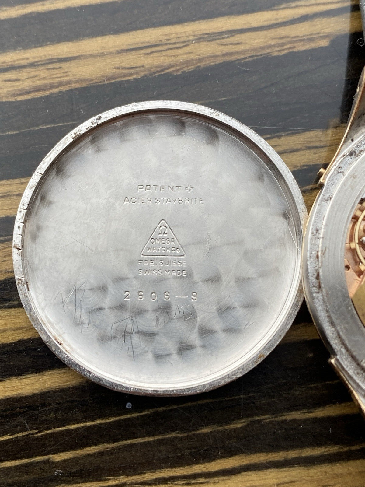 Vintage OMEGA Triple Calendar Moon Phase Cal. 381