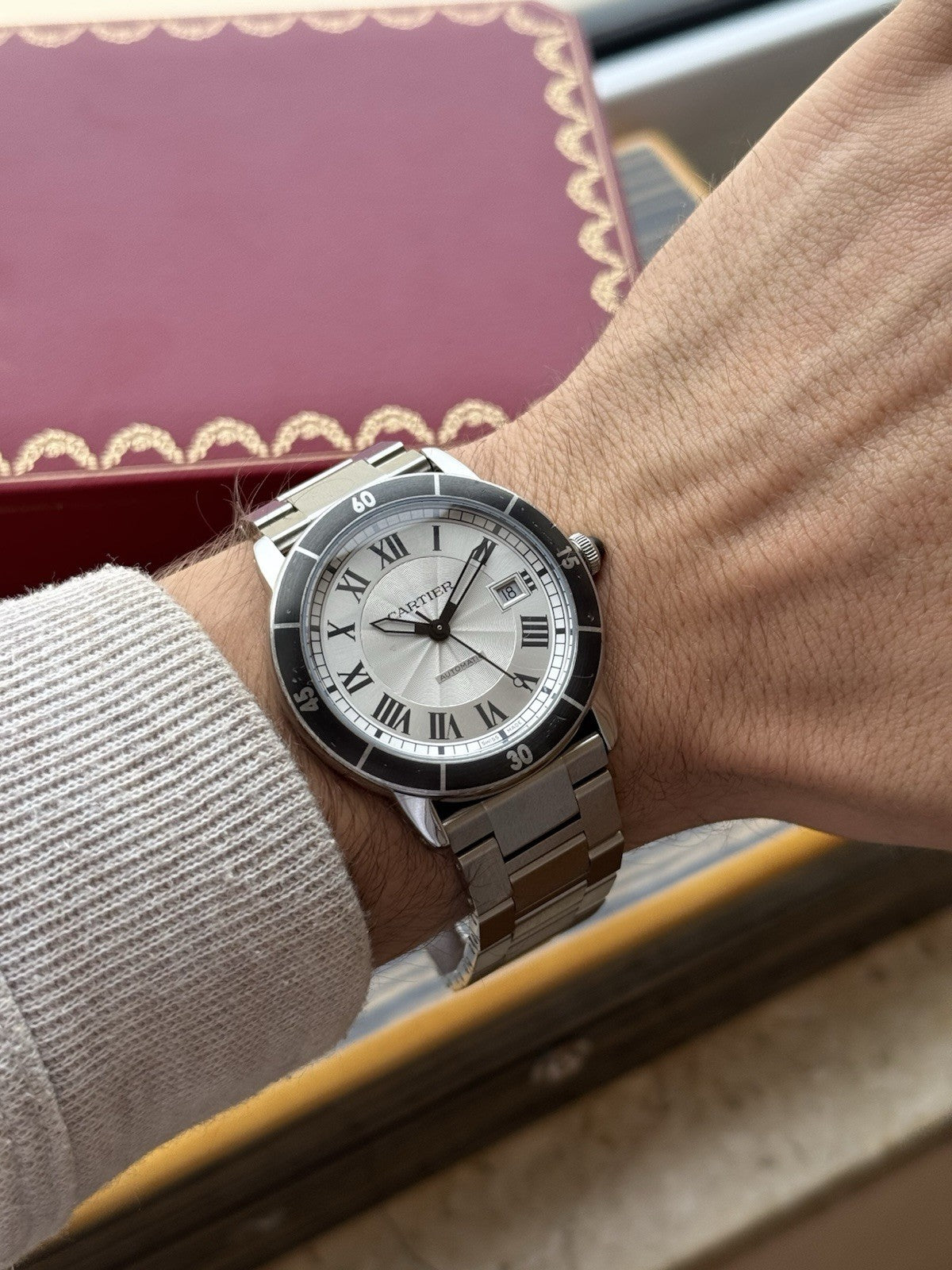 Cartier Ronde Croisière Automatic 42mm – Ref. 3886