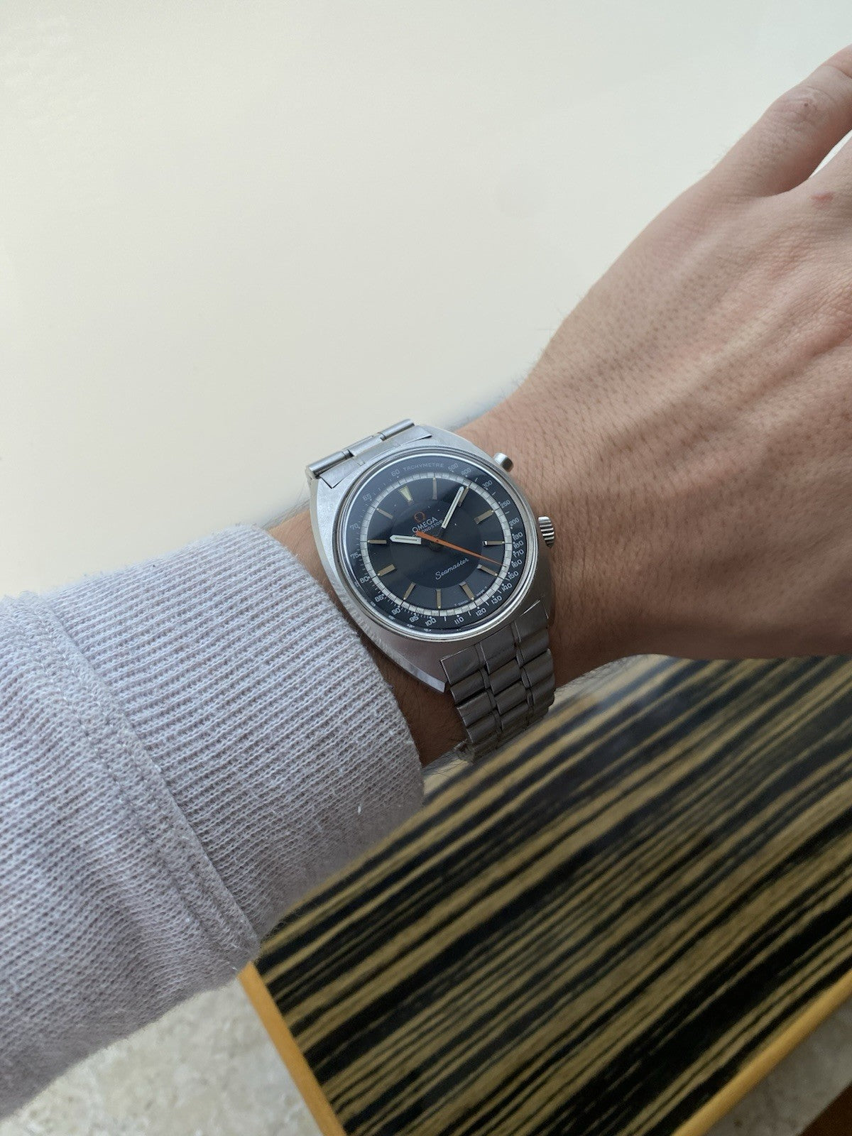 Vintage Omega Seamaster Chronostop 41mm Mechanical Watch