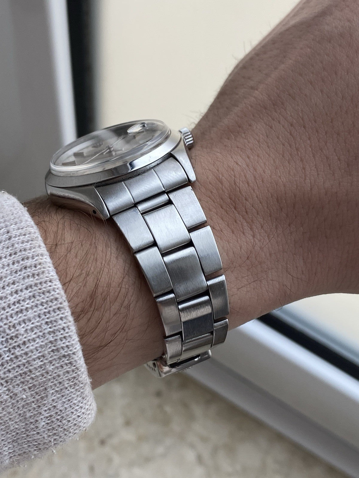 Rolex Oysterdate Precision 34mm Mechanical Vintage Watch Ref 6694