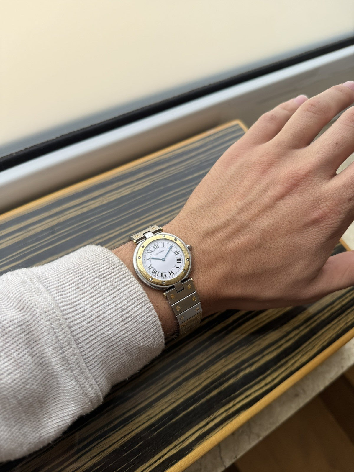 Cartier Santos Ronde Ref. 8191 Quartz Watch