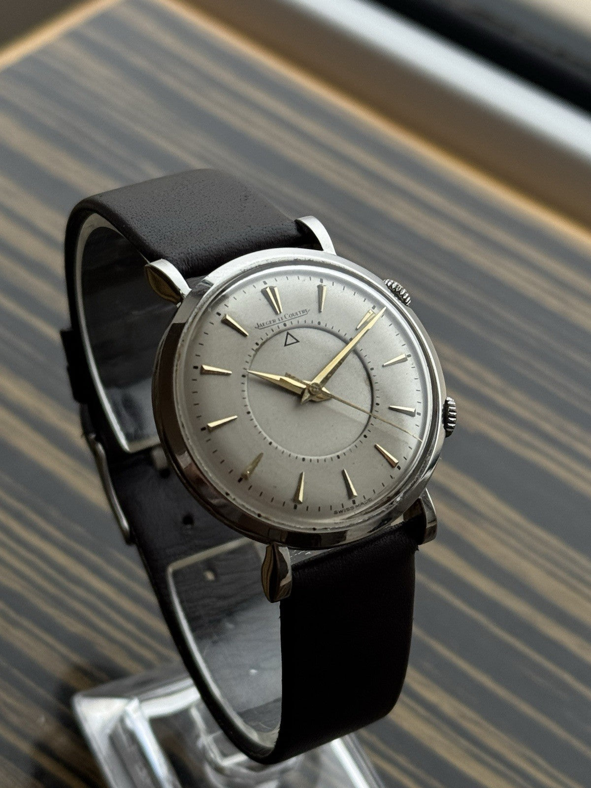 Vintage Jaeger Le-Coultre Memovox Alarm Watch 35mm