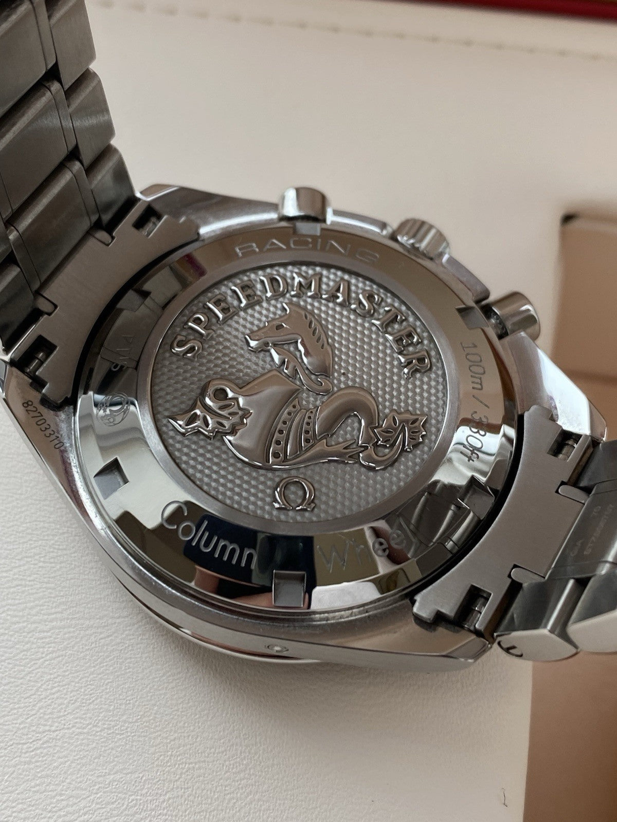 Omega Speedmaster Racing Automatic  Chronograph Full Set 40mm