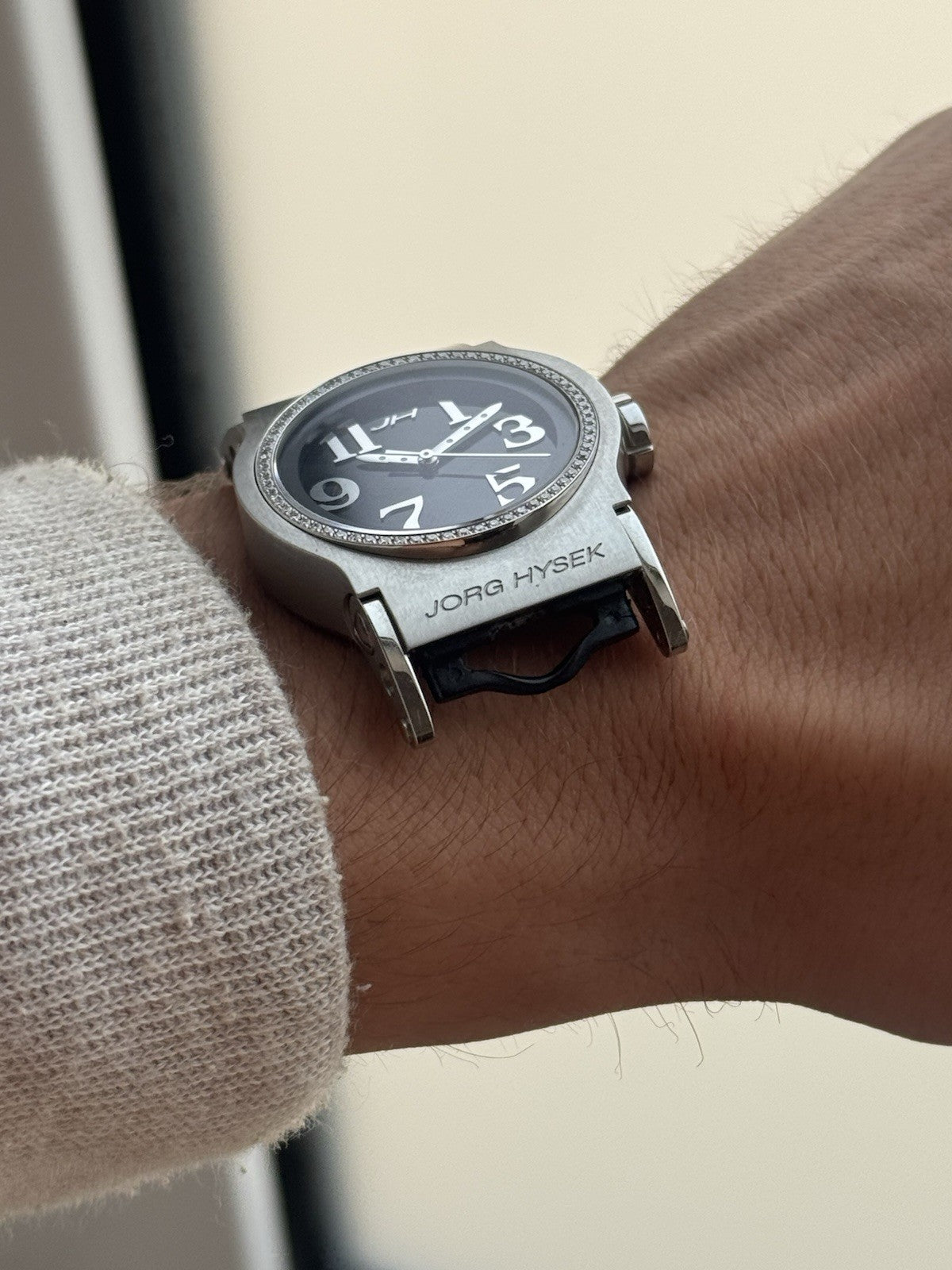 Jorg Hysek Automatic With Diamonds – NOS