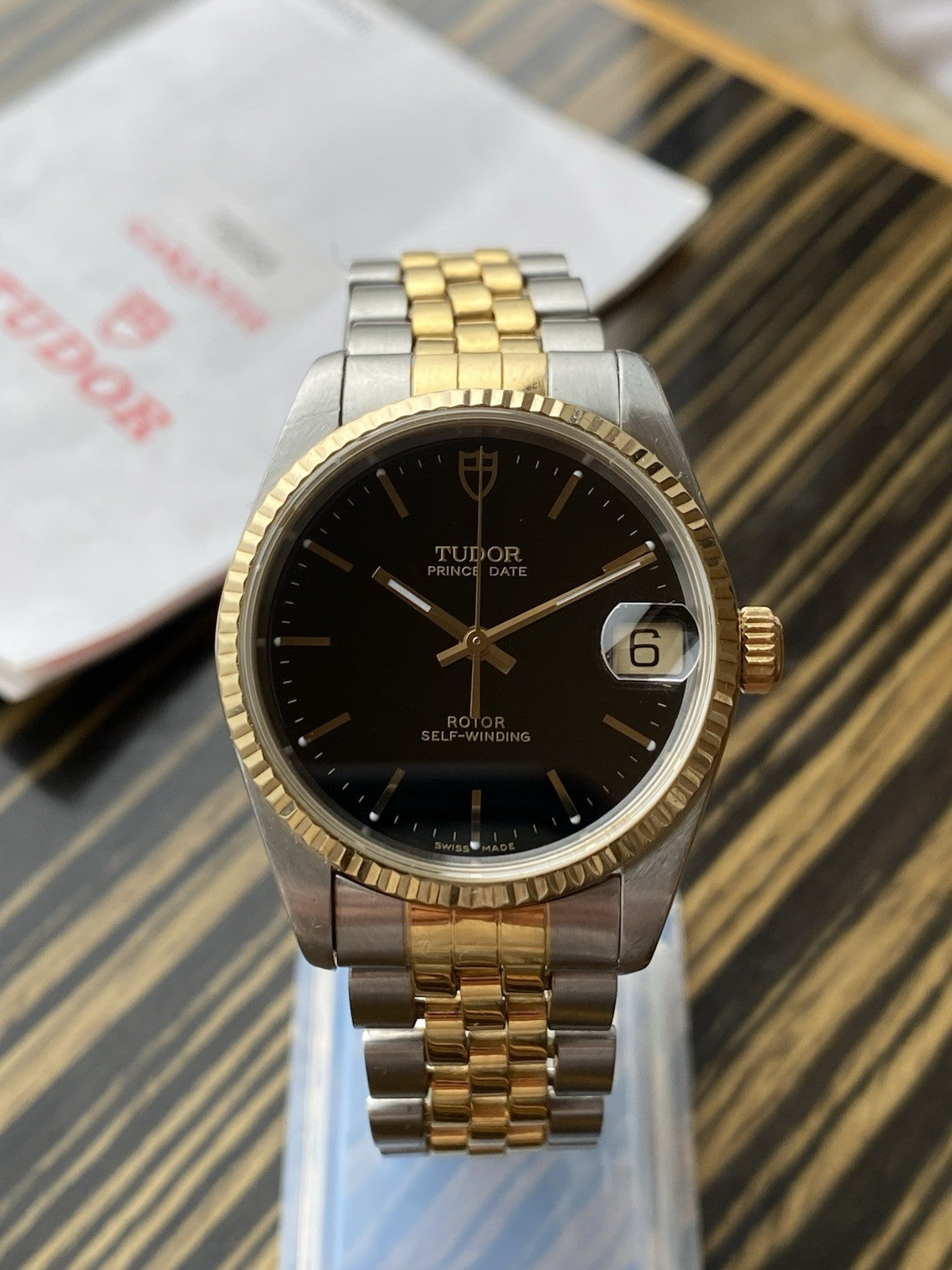Tudor Prince Oysterdate Rotor Self-Winding Ref. 72033 With Papers