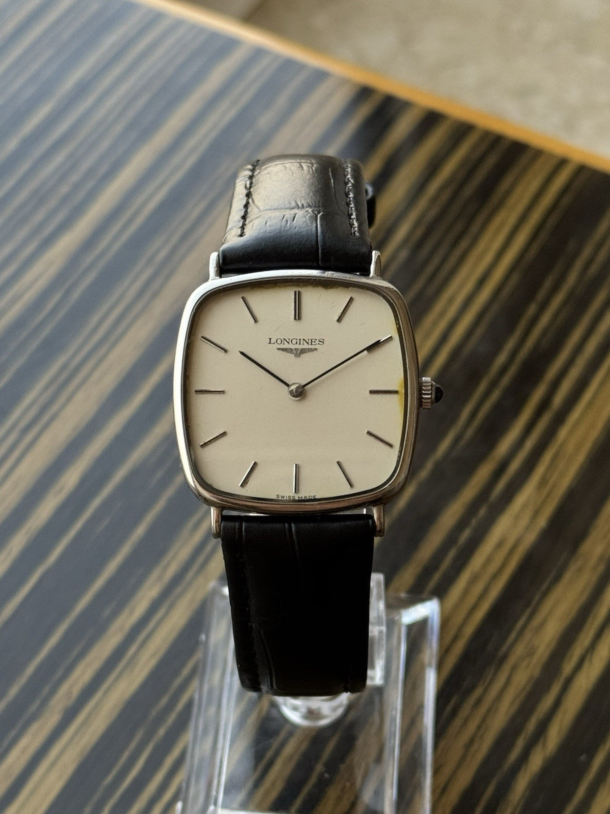 Longines Vintage TV Manual Wind watch Stainless Steel