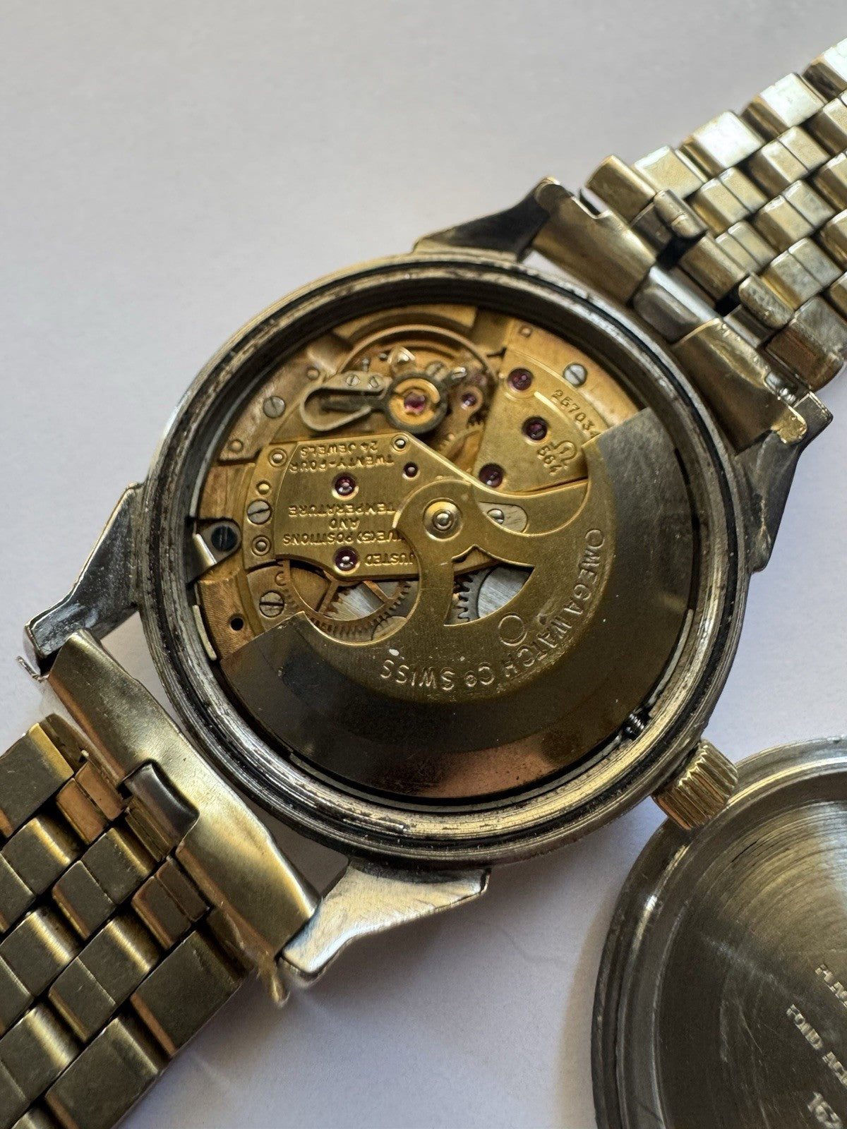 Omega Constellation Chronometer Automatic Vintage ref 162.025 pie pan 