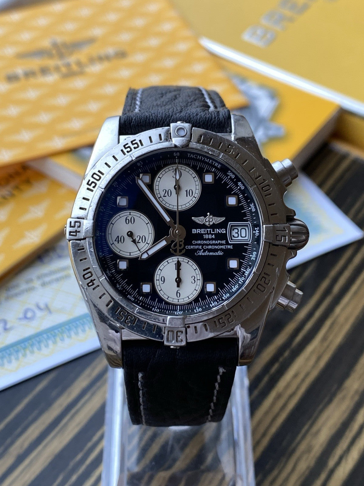Breitling Cockpit Automatic Chronograph Full Set Swiss Watch