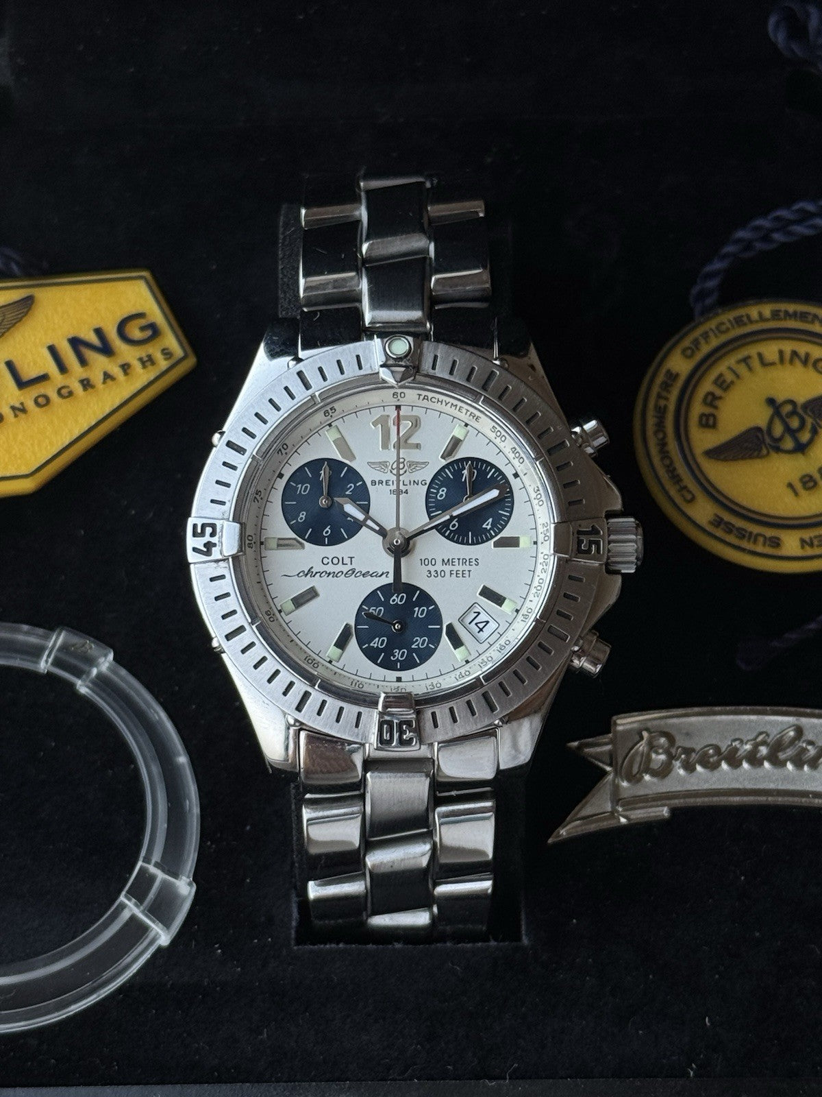 Breitling Colt Chronograph quartz 38mm – Ref. A53350