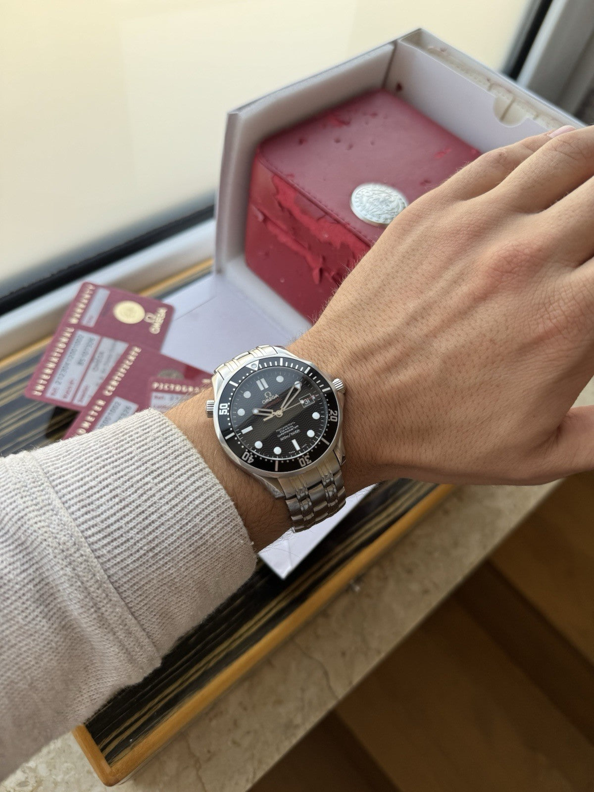 Omega Seamaster Professional  Co-Axial full set James Bond 41mm 