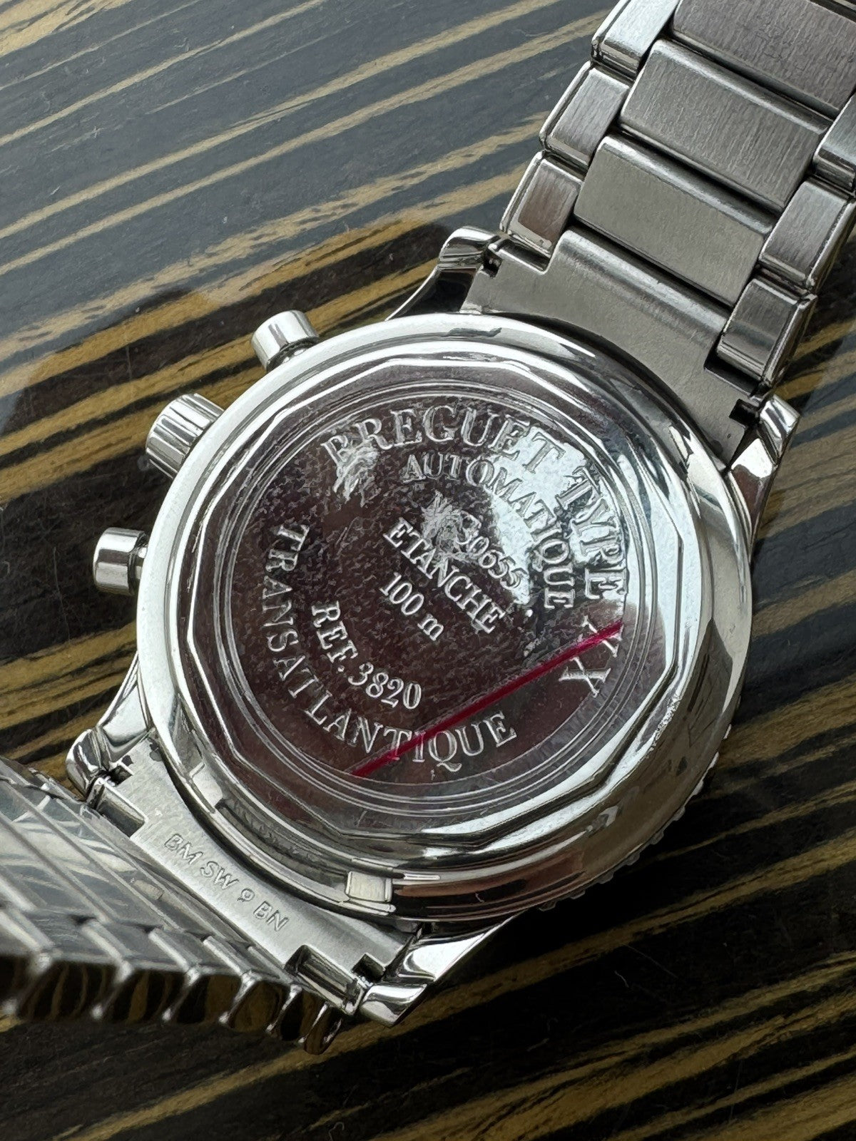 Breguet Type XX Automatic 39mm Chronograph Watch ref 3820