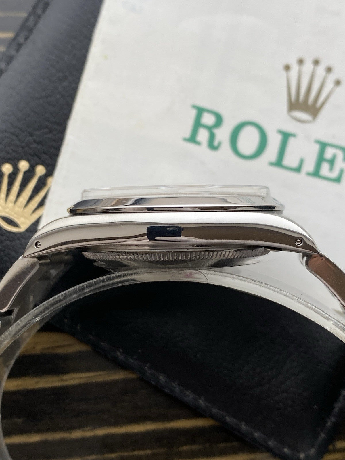 Rolex Date Automatic Vintage Watch Ref 1500 Full Set