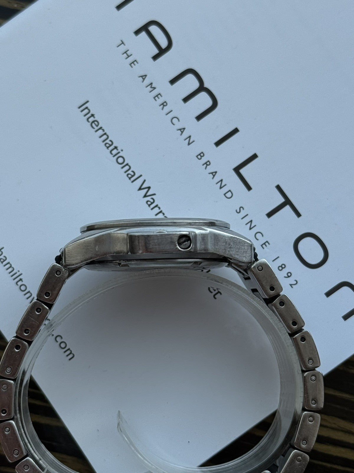 Hamilton Khaki Quartz watch for men 34mm