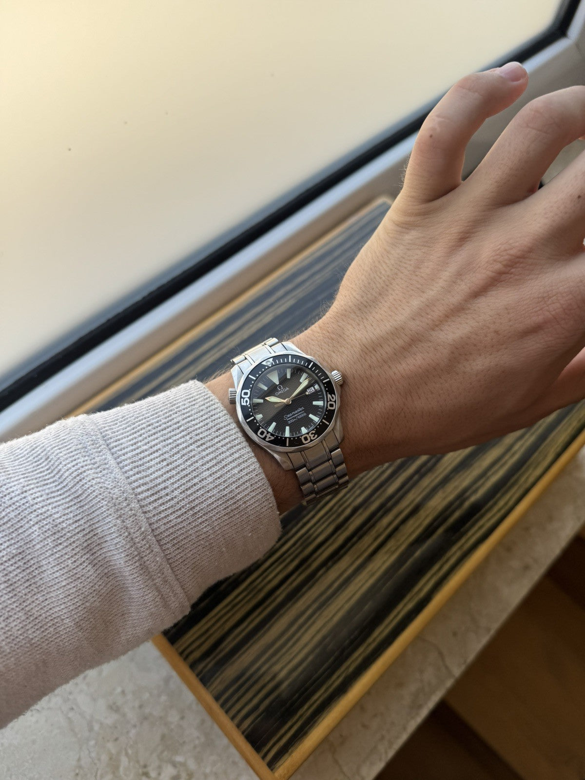 Omega Seamaster  Peter Blake 36mm Quartz Watch