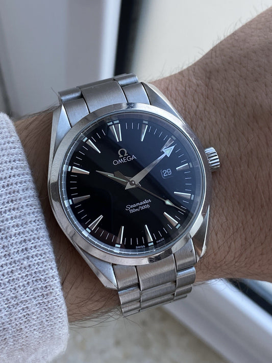 Omega Seamaster Aquaterra 39mm Quartz Watch